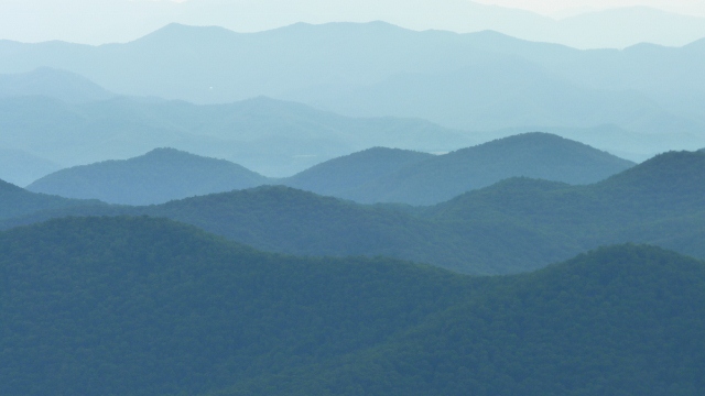 The blue ridge mountains of NC offers some of the most spectacular views in the world. Photo taken at Max Patch not far from your cabin.