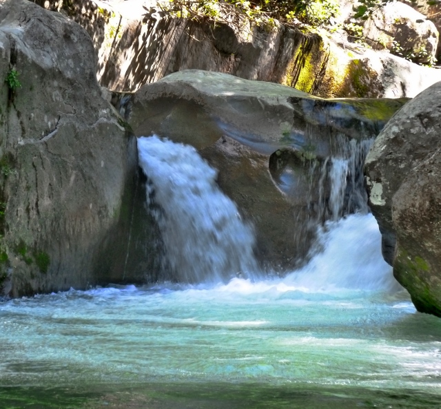 This heart can be viewed at Big Creek in the Great Smoky Mountain National Park
