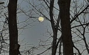 Full Moon over Hot Springs, NC